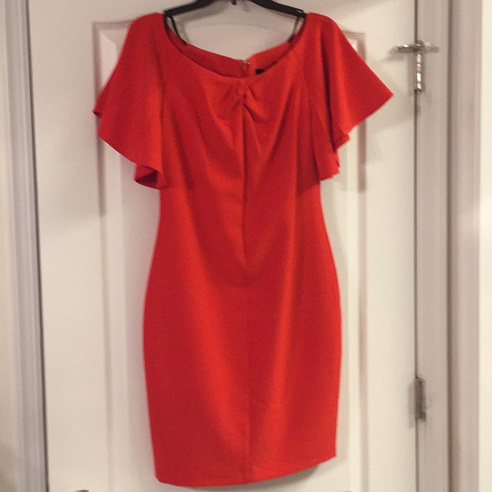 Red dress